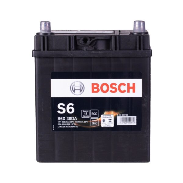 Bateria Automotiva Bosch 38Ah 12V S6X38DA