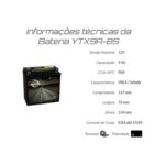 Bateria Route Ytx9a-bs Yes 125 Intruder 125 Gsr 150