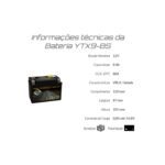 Bateria Moto Route Ytx9bs Shadow 600 Cb500 Royal Enfield