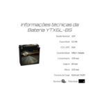 Bateria Moto Rd/rdz 135 12v 5.5ah Route (ytx6l-bs)