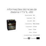 Bateria Route Suzuki Yes 125cc 2004 Em Diante 7ah 12v