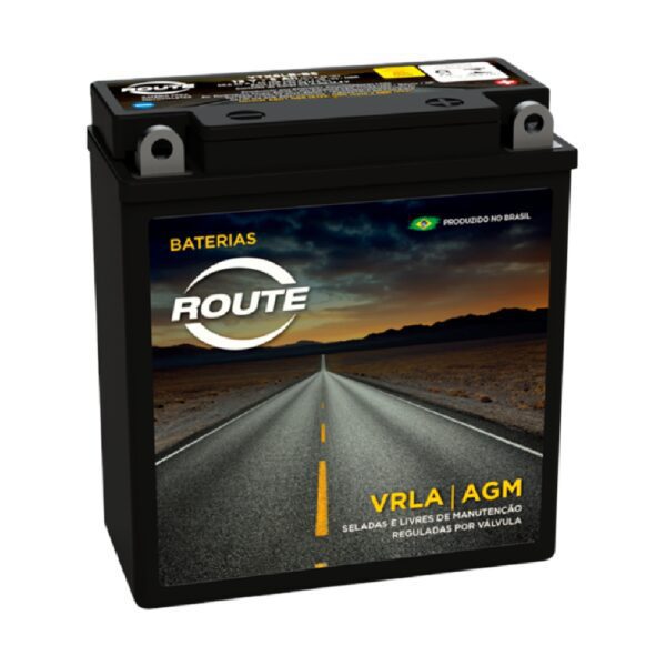 Bateria De Moto Route 5Ah 12V YTX6LB-BS