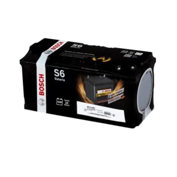 Bateria Bosch AGM S6XA105D 105Ah Para Range Rover Evoque, Mercedes-Benz C 180
