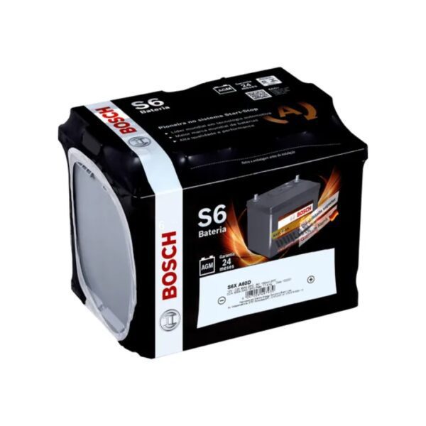 Bateria Bosch AGM S6XA60D 60Ah para RAM 3500, Duster