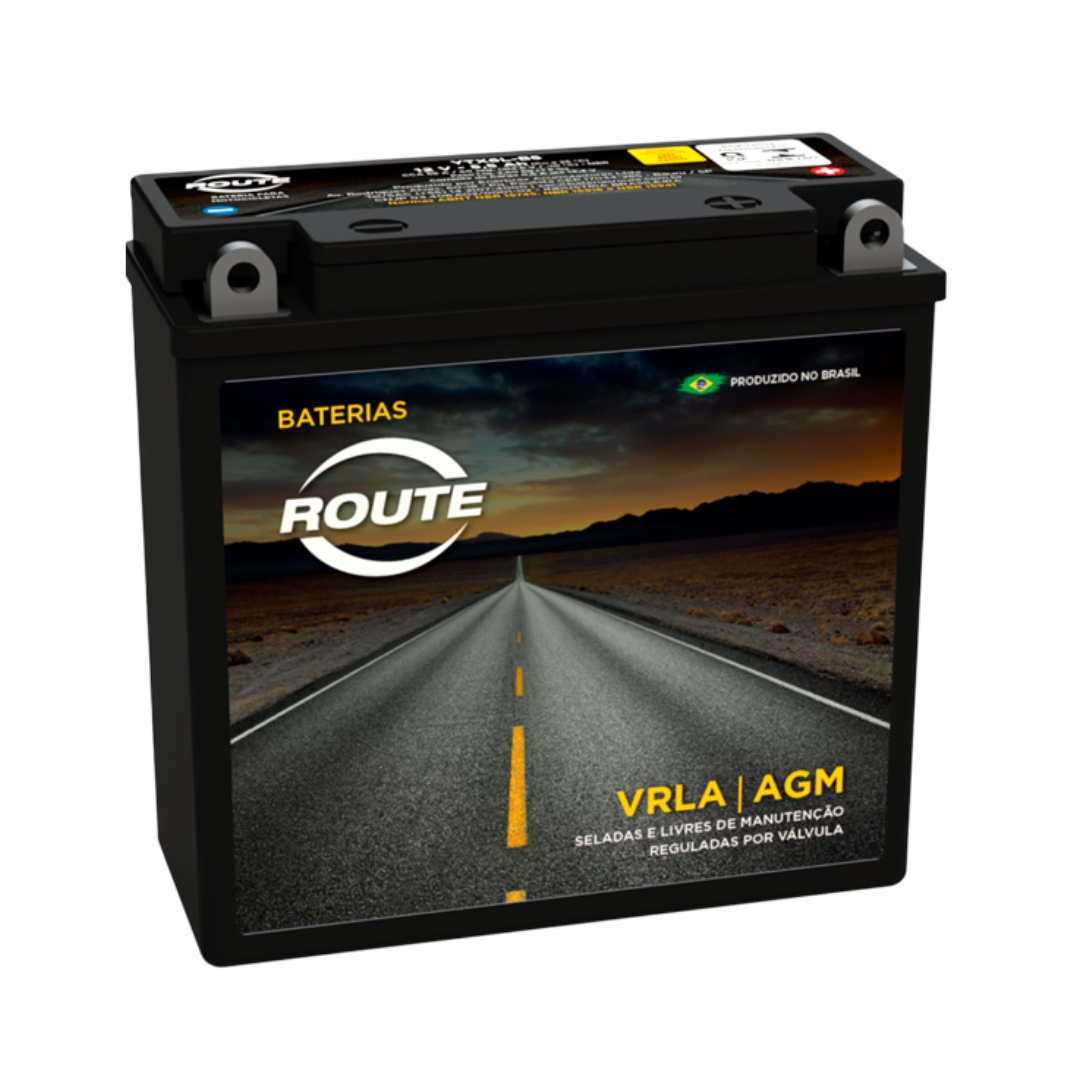 Bateria Moto Rd/rdz 135 12v 5.5ah Route (ytx6l-bs) Bateria Moto Rd/rdz 135 12v 5.5ah Route (ytx6l-bs)