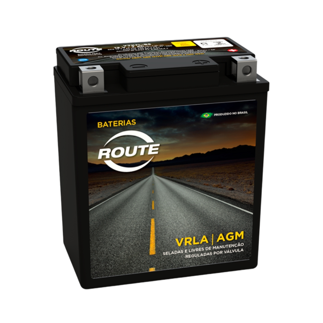 Bateria Route Suzuki Yes 125cc 2004 Em Diante 7ah 12v Bateria Route Suzuki Yes 125cc 2004 Em Diante 7ah 12v