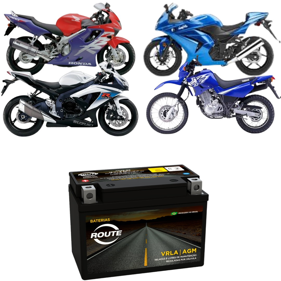 Bateria Moto Route Ytx9bs Shadow 600 Cb500 Royal Enfield Bateria Moto Route Ytx9bs Shadow 600 Cb500 Royal Enfield