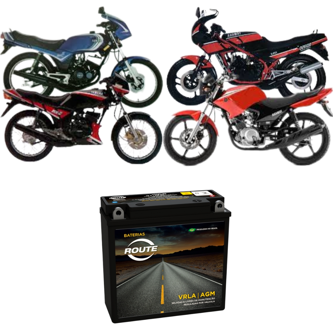 Bateria Moto Rd/rdz 135 12v 5.5ah Route (ytx6l-bs) Bateria Moto Rd/rdz 135 12v 5.5ah Route (ytx6l-bs)