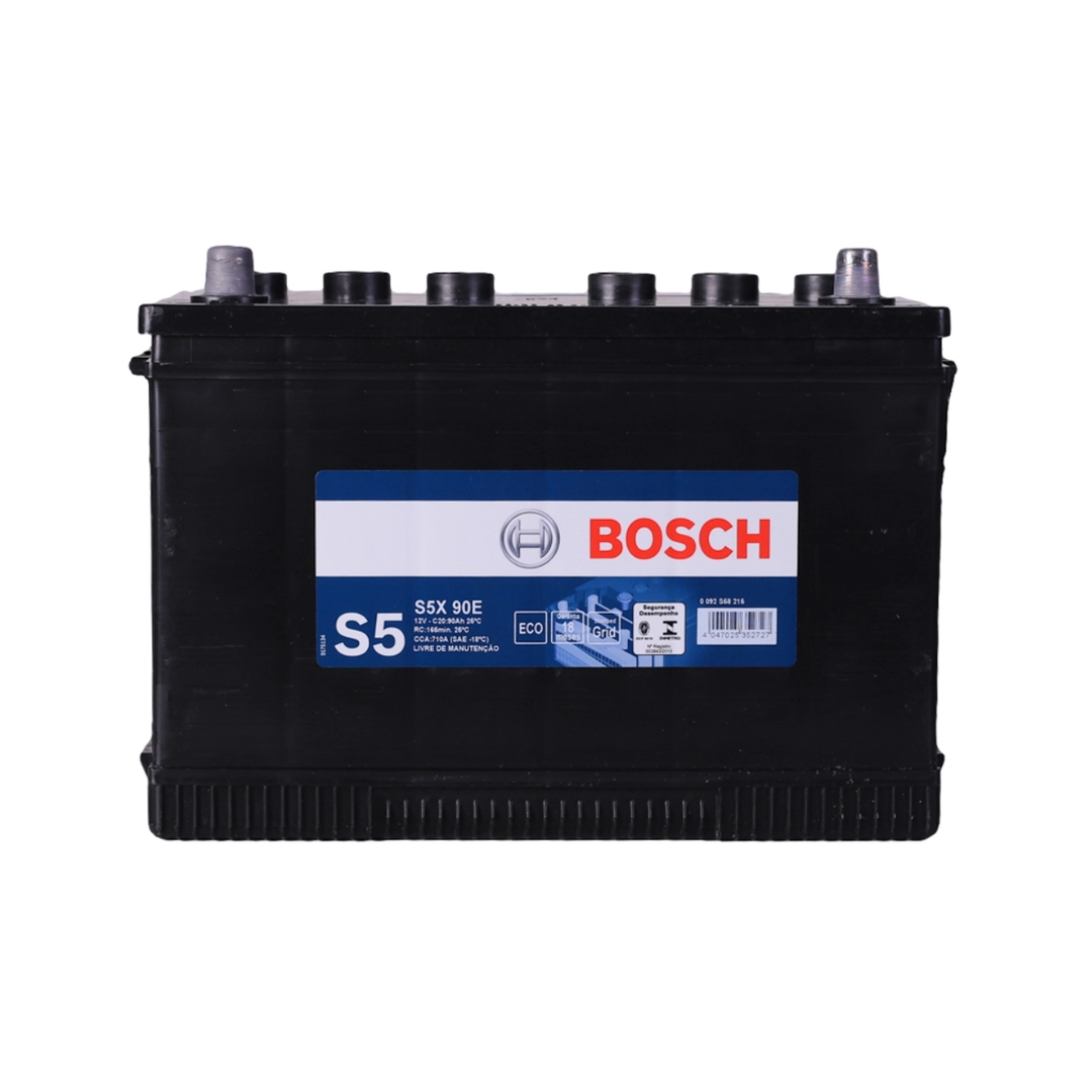 Bateria Bosch S5X90E 90Ah Pajero 3.5 4x4 Bateria Bosch S5X90E 90Ah Pajero 3.5 4x4