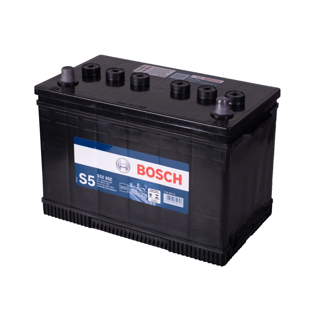 Bateria Bosch S5X90E 90Ah Pajero 3.5 4x4 Bateria Bosch S5X90E 90Ah Pajero 3.5 4x4
